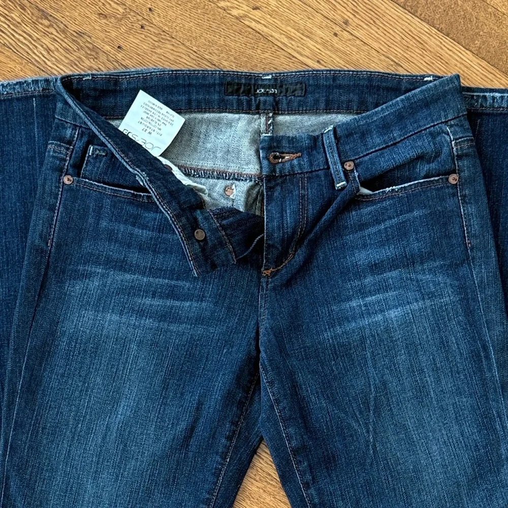 Joe's Jeans “Stardust” Dark Blue Flare Leg Jeans - Picture 2 of 3